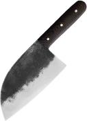 BKA007 Couperet BenJahmin Knives Camp Cleaver Lame Acier 440 Etui Cuir - Livraison Gratuite