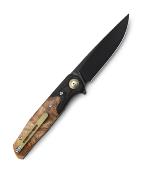 BTKG19E Couteau Bestech Knives Ascot G10/Wood Lame Acier D2 IKBS - Livraison Gratuite