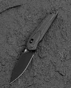 BTKG67G Bestech Knives - Couteau Mothus Black Manche G-10 Lame Acier 14C28N Drop Point Bar Lock - Livraison Gratuite
