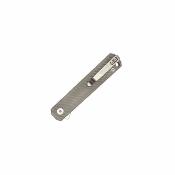 CBTBJKVGST CobraTec – Couteau pliant Linerlock Lame Acier VG-10 Satin Manche Grey Titanium - Livraison Gratuite