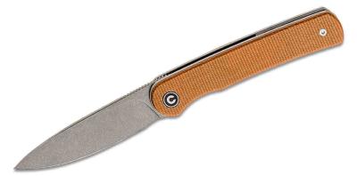 CIVC20010BA Couteau CIVIVI Stylum Brown Slipjoint Lame 10Cr15CoMoV IKBS - Livraison Gratuite