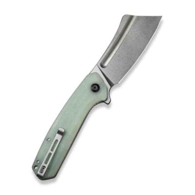 CIVC2006E Couteau Civivi Bullmastiff Natural Jade Lame Acier 9Cr18MoV IKBS - Livraison Gratuite