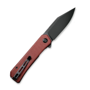 CIVC20077B2 Couteau CIVIVI Relic Burgundy G10 Lame Acier Nitro-V Black IKBS - Livraison Gratuite