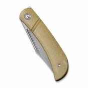 CIVC2015B Civivi Appalachian Drifter – Couteau pliant Slipjoint Lame Acier CPM-S35VN Manche Micarta Olive - Livraison Gratuite