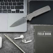 CSFL35FMASA Couteau Cold Steel FM-1 Atlas Lock Gray Lame Acier S35VN Drop Point Manche Titane - Livraison Gratuite