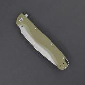 DGRPRFOLSW Daggerr Pero DL – Couteau Pliant Liner Lock | Lame Spear Point 8Cr14MoV Stonewash | Manche FRN Od Green - Livraison Gratuite