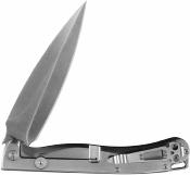 DGRVDBKST Daggerr Vendetta Couteau pliant tactique Lame Dagger Acier VG10 Manche G10/Acier Frame Lock - Livraison Gratuite 