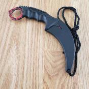 Lot of 3 EE20098RS Couteau Karambit ElitEdge | Lame Karambit Acier Inox | Manche ABS Housse ABS - Livraison Gratuite 