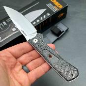 G1066481 Couteau Gerber Convoy | Lame Drop Point Acier 440A | Manche Brown Micarta Housse Nylon - Livraison Gratuite 