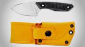 G1905 Couteau Gerber Stowe Lame Acier 440A Etui Cuir Jaune - Livraison Gratuite