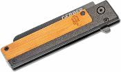 G2009259 Gerber Quadrant | Couteau Lame Sheepsfoot Acier 7Cr17MoV Two-Tone | Manche Acier & Bamboo - Livraison Gratuite