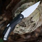 G2009292 GERBER Forefront Lockback Black Couteau Lame Acier 420HC Spear Point Manche Nylon Noir USA - Livraison Gratuite