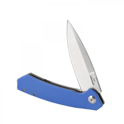 GASKBL Couteau Ganzo Adimanti Blue G10 Lame Acier D2 - Livraison Gratuite 