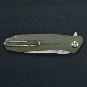 IFVF01GN Ironfly Zesty Green G10 | Couteau Pliant | Lame VG-10 Satinée | Manche G10 Vert Texture Carbone - Livraison Gratuite