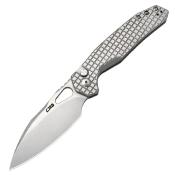 J1931FST Couteau CJRB Frack Gray Lame Acier AR-RPM9 Stonewash IKBS - Livraison Gratuite
