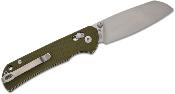 J1953GN Couteau CJRB Lyrid Lame Acier AR-RPM9 Manche G10 Green Crossbar Roulement à Billes - Livraison Gratuite