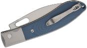 J1959GY Couteau CJRB Sasaya Gray G10 Lame Acier AR-RPM9 Sécurité Button Lock IKBS - Livraison Gratuite