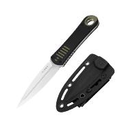 KI1083A2 Dague Kizer Hidden Agenda Lame AEB-L Double Tranchant Manche G10 Housse Kydex - Livraison Gratuite