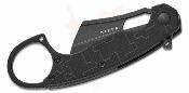 KIV2702A3 Kizer Dodo Karambit | Couteau Pliant | Lame Acier Nitro-V Black | Manche G10 Noir | Liner Lock - Livraison Gratuite