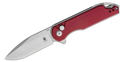 KIV3549C2 Couteau Kizer Vanguard Assassin Red Lame Acier 154CM IKBS - Livraison Gratuite