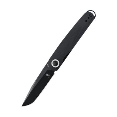 KIV3604C2 Couteau Kizer Azo Squidward Black Lame Acier 154CM IKBS - Livraison Gratuite