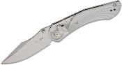 KIV3636A1 Couteau Kizer Mini Mystic Clutch Lock Lame Clip Point Acier Nitro-V Manche Alu Gris - Livraison Gratuite