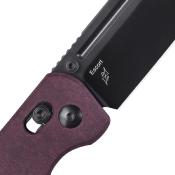 KIV4481C1 Couteau Kizer Escort Red Lame Acier 154CM IKBS - Livraison Gratuite