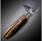 KOT422521  Couteau de Poche Artisanal Kotoh Made in Japan | Lame Acier D2 | Slipjoint & Manche Bois de Cerf - Livraison Gratuite