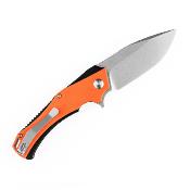 KT2008A5 Couteau Kansept MINI Hellx Orange/Black Lame Acier D2 IKBS - Livraison Gratuite