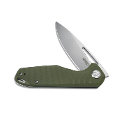 KUB324D Kubey Doris Green G10 Handle Stonewash D2 Blade IKBS Linerlock Clip - Livraison Gratuite