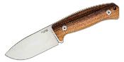 LSTM2MST Couteau LionSteel M2 Hunter Lame Acier M390 Bois Santos Etui Cuir Made Italy - Livraison Gratuite