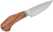 LSTWL1ST Couteau LionSteel Willy Santos Wood Lame Acier M390 Etui Cuir Made Italy - Livraison Gratuite