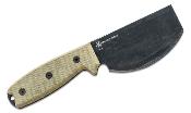 ON8661 Couteau Ontario RAT-3 Cleaver Lame Acier Carbon Etui Cuir Made USA - Livraison Gratuite