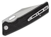 S230184 Couteau Sencut GlideStrike Black Micarta Lame Acier 9Cr18MoV Clip Point IKBS - Livraison Gratuite