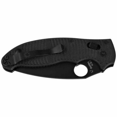 SC101GMCBKP2 — Couteau Spyderco Manix 2 Salt Ball Bearing Lock Lame Acier CPM MagnaCut Manche G10 USA Livraison Gratuite