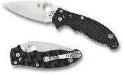 Couteau SPYDERCO MANIX 2 Acier CPM-S30V Spyderco Made in USA Plain Edge SC101GP2 - Free Shipping