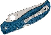 SC258PCBL Spyderco Stretch 2 XL Lightweight Japan – Lame Clip Point Acier CPM-SPY27 Manche FRN Bleu Cobalt Lockback - Livraison Gratuite