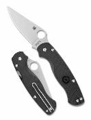 SC81PBK2 Spyderco Para Military 2 Lightweight – Couteau Compression Lock Lame Acier CTS-BD1N Manche Black FRN USA - Livraison Gratuite