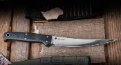 SCFB52GP Spyderco Shelter Cove  Couteau Lame Acier 8Cr17MoV Satin | Manche G10 Noir | Housse Cuir | Livraison Gratuite