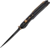 SFBL14BKCF Couteau Spartan Blades Soter Lame Acier S35VN Manche Carbone G10 Racelock - Livraison Gratuite