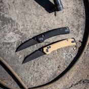 SKW67512 Skallywag Tactical Porpoise Wharncliffe – Couteau pliant Crossbar Lock Lame Acier N690 Black PVD Manche Black G10 - Livraison Gratuite