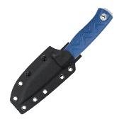 SRM702TME Couteau SRM Bushcut 702TME Drop-Point Acier Sandvik 14C28N Manche Micarta Bleu Housse Kydex – Livraison Gratuite