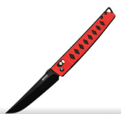 SRM9215GV Couteau SRM Knives Ambi-Lock Red/Black Lame Acier D2 - Livraison Gratuite