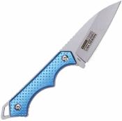 TFFIX112BL Tac Force Fixed Blade | Couteau Lame Reverse Tanto Acier 3Cr13MoV Satin | Manche Blue Étui en ABS noir  - Livraison Gratuite 