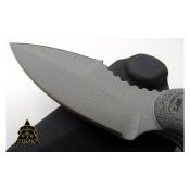 TPFELS01 Couteau Fixe TOPS Felony Stop Lame Acier 1095 Grise Manche Micarta Gris Housse Kydex USA - Livraison Gratuite