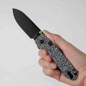 VOSA2934 Couteau de poche Vosteed Raccoon Lame Acier 14C28N Manche G10 Doodle Monster - Livraison Gratuite