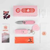 VOSA3728 Vosteed Corgi V – Couteau pliant Vanchor Lock Lame Acier 14C28N Manche Polymère Rose - Livraison Gratuite