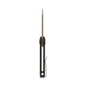 VOSA5101 Couteau Pliant Vosteed Corgi V V Lame Acier 154CM Manche Alu Noir Vanchor Lock - Livraison Gratuite