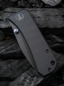 WE2004B Couteau We Knife Banter Black Lame Spear Point Acier S35VN Pivot Roulements à Billes - Livraison Gratuite