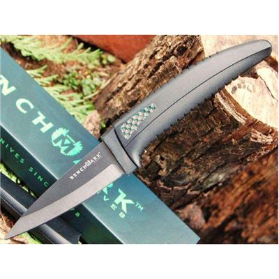 Couteau de cou lame céramique - BenchMark Ceramic Neck Knife BMK007 - LIVRAISON GRATUITE